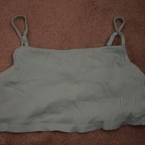 Aerie Ribbed Camisole - Soft Blue